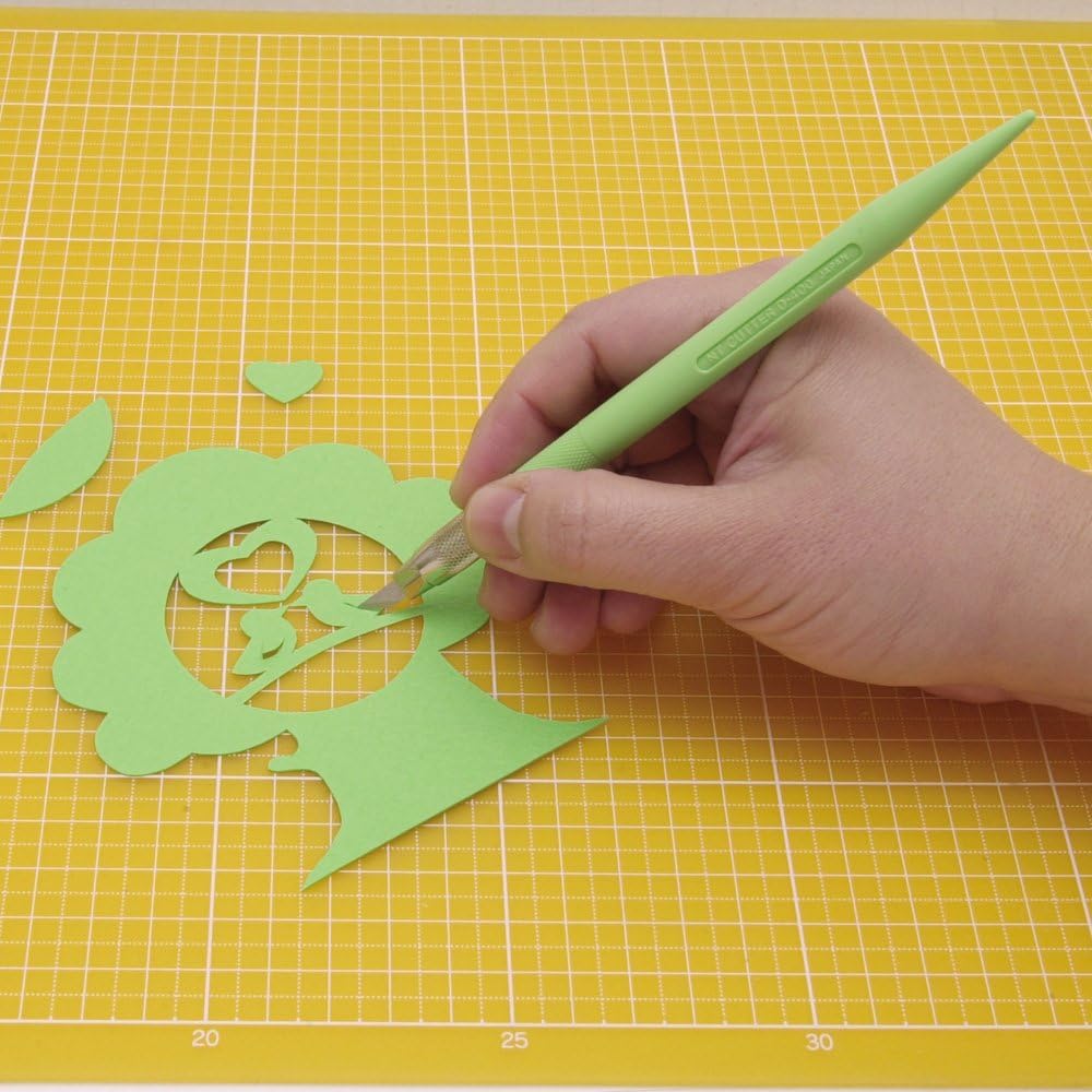 NT Cutter Art Knife G Eliminated Dimensions Green