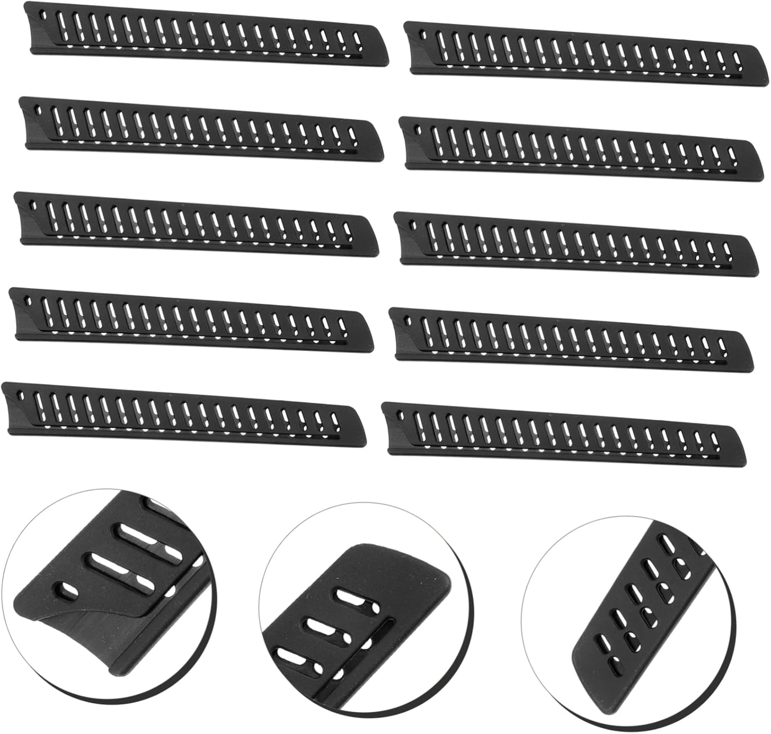 PRETTYZOOM 10-Piece Universal Knife Protector Sleeve Set