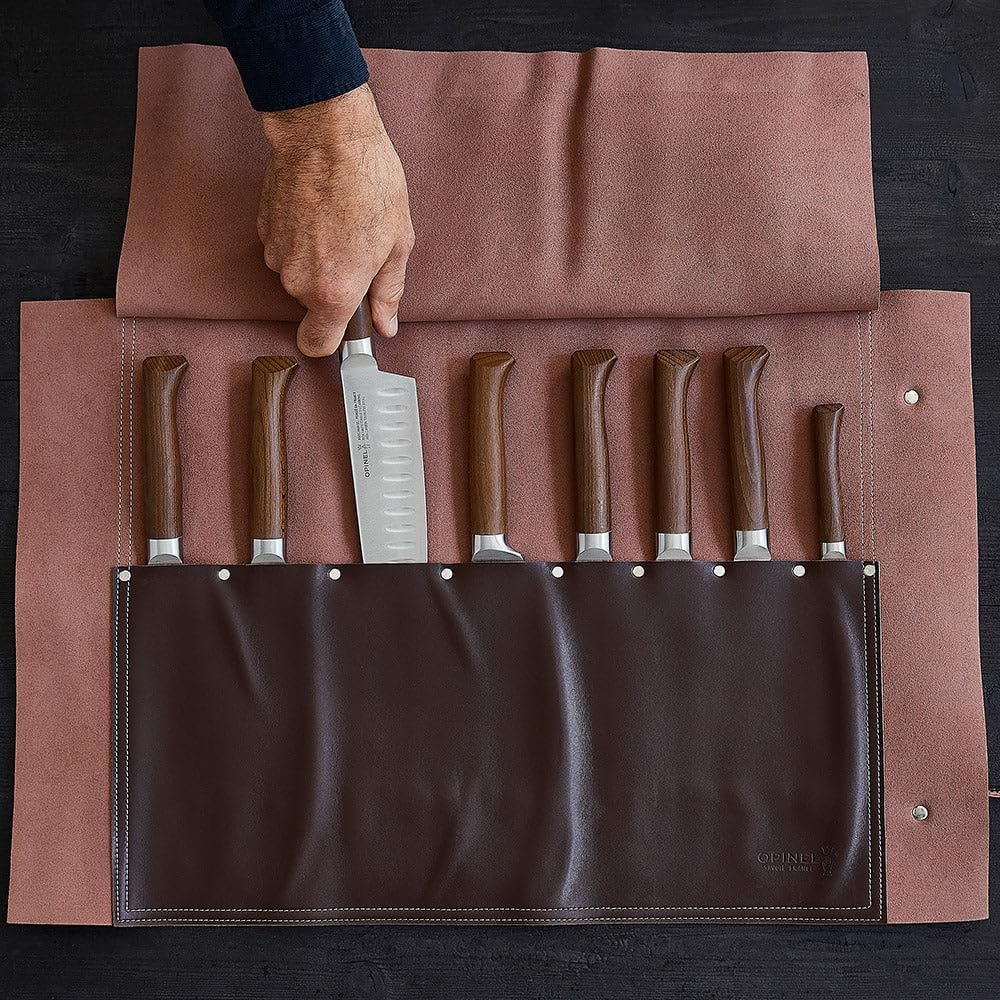 Elegant Synthetic Leather Chef Knife Roll