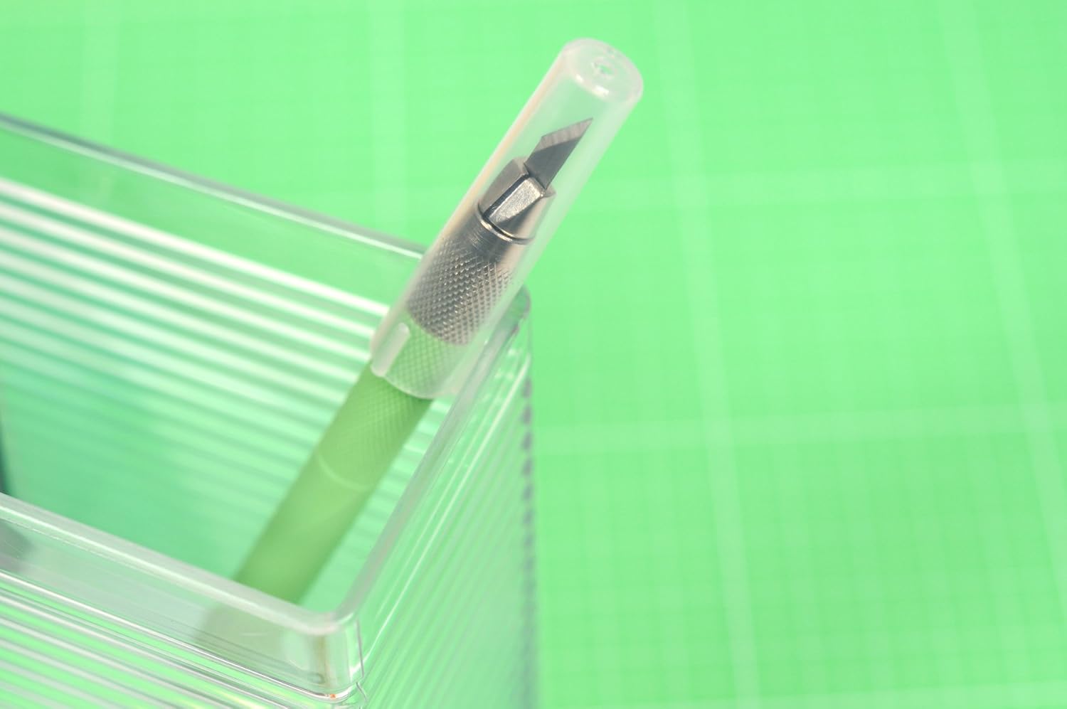 NT Cutter Art Knife G Eliminated Dimensions Green