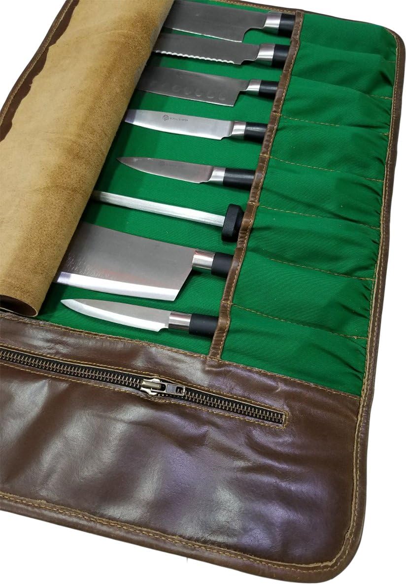 Premium Leather Chef Knife Bag Available from luvsecretlingerie