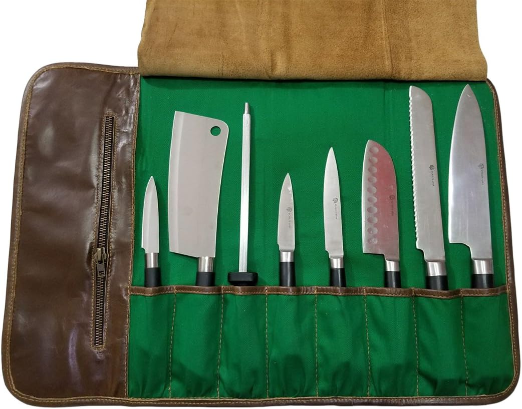 Premium Leather Chef Knife Bag Available from luvsecretlingerie