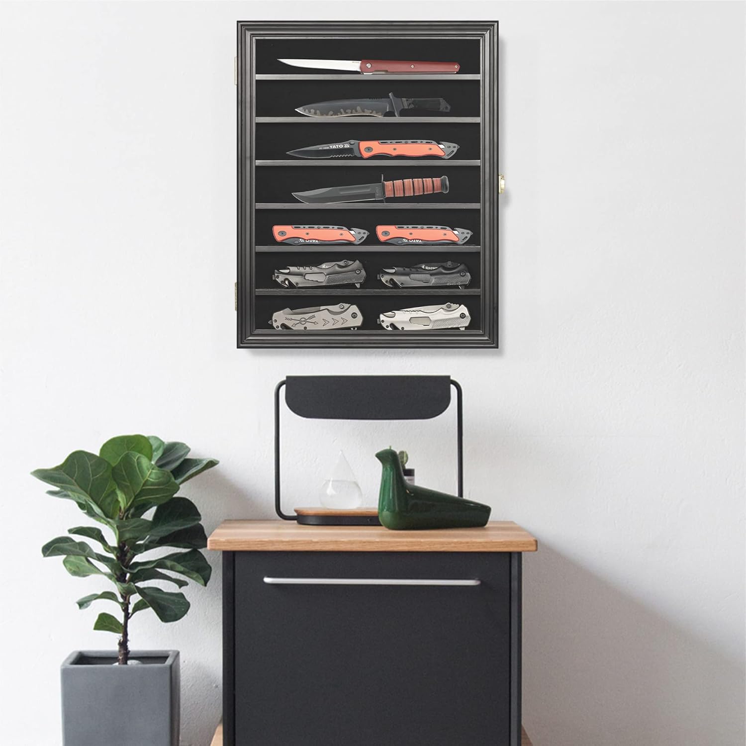 DisplayGifts Knife Display Case