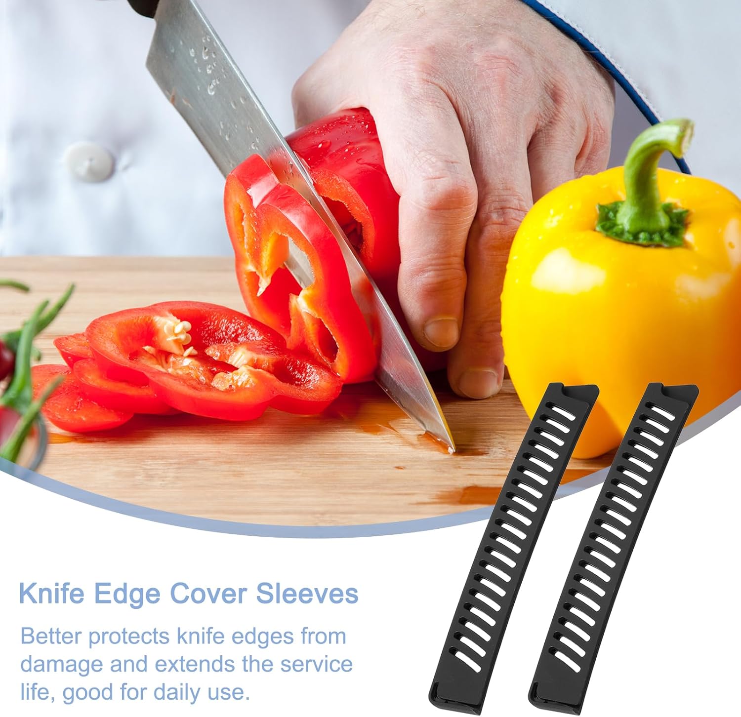 2Pcs Knife Cover Sleeves