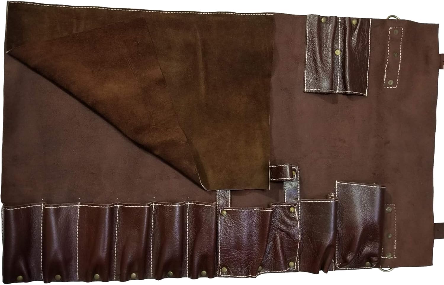 Lightweight Premium Leather Chef Knife Bag