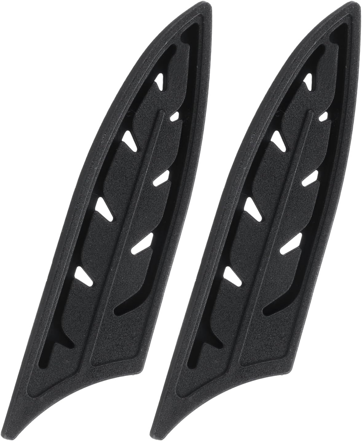 Uxcell 2-Piece Knife Cover Sleeves Black