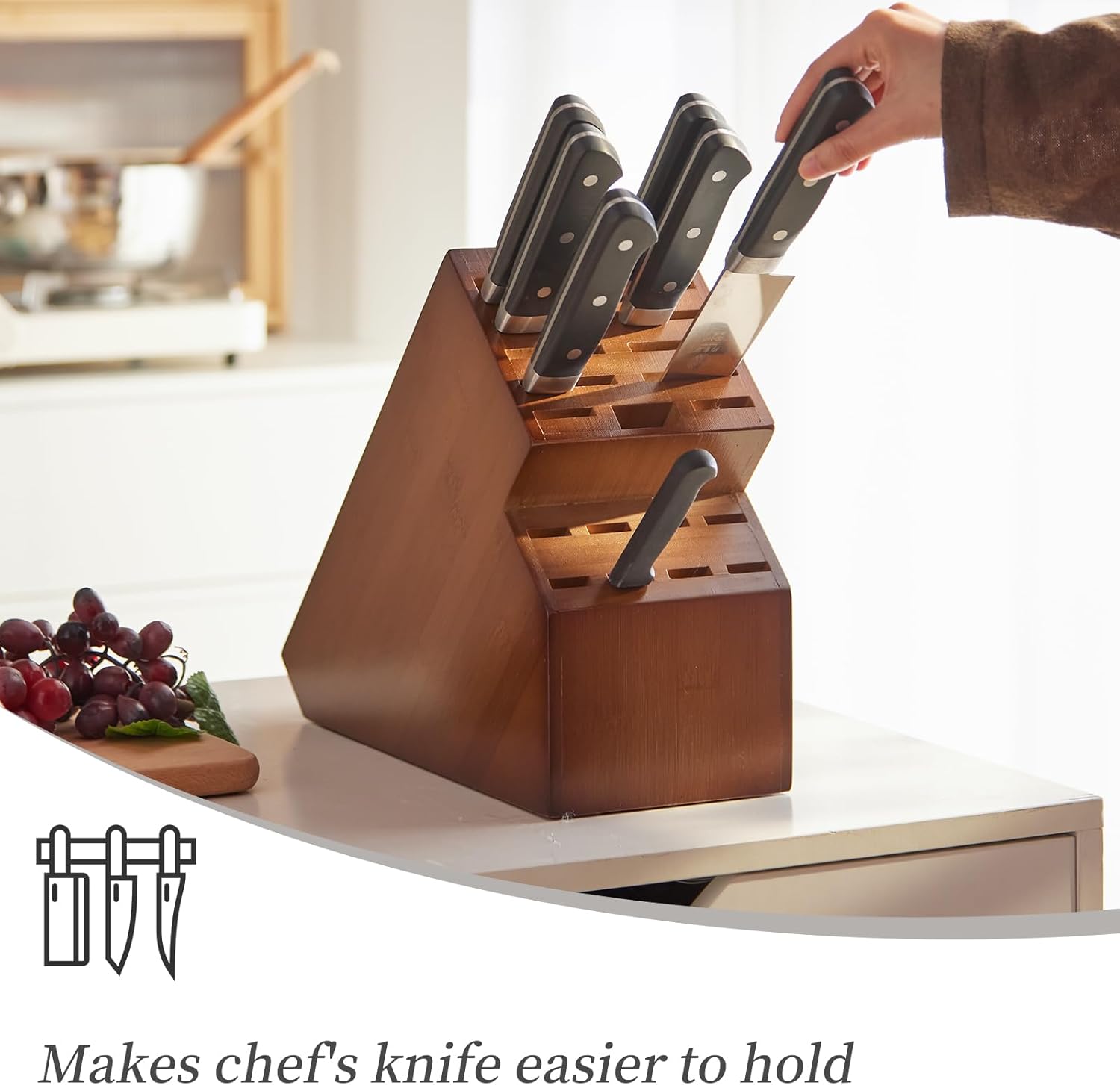 Kitsanery Knife Block 20 Slot