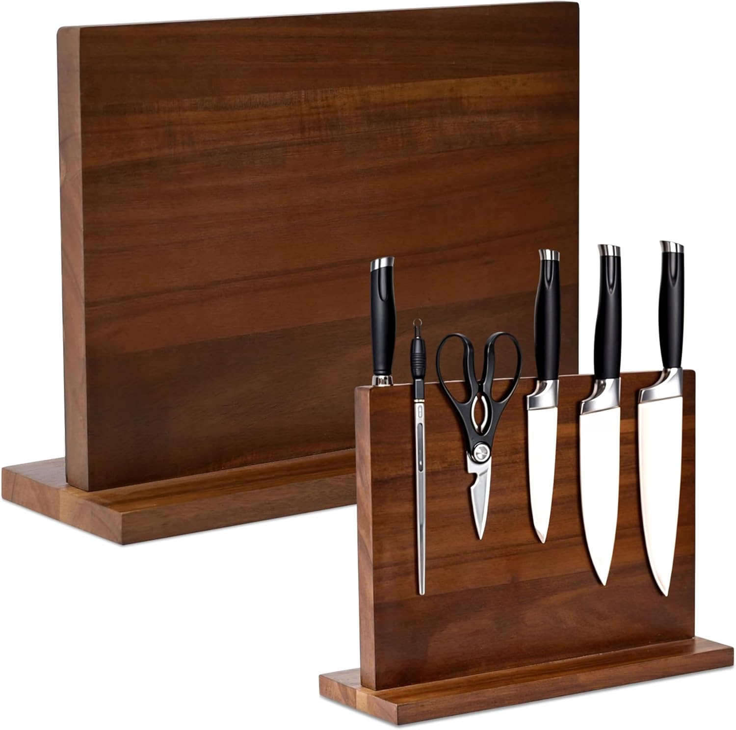 Stylish Magnetic Knife Holder for Duality and Sustainability