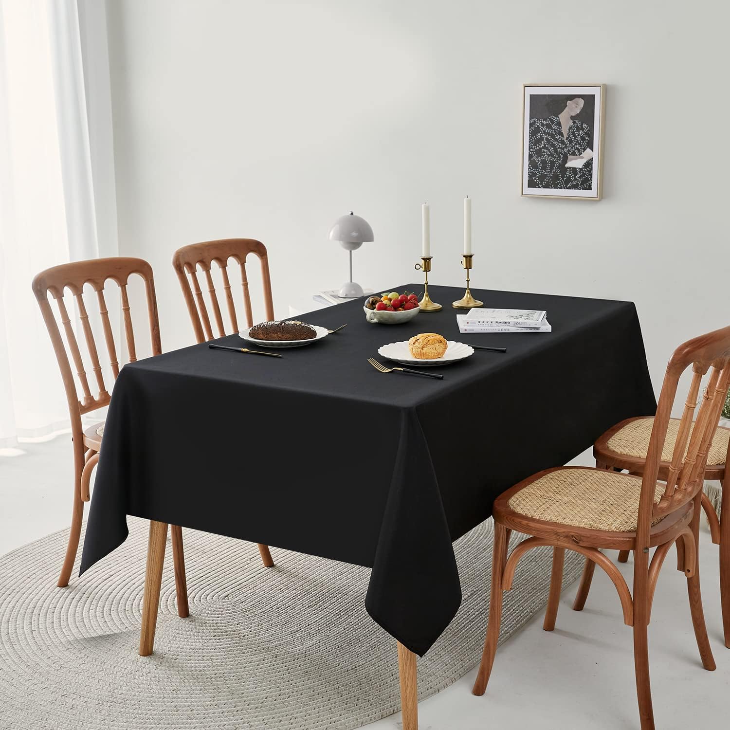 Romanstile Rectangle Tablecloth - Durable Waterproof