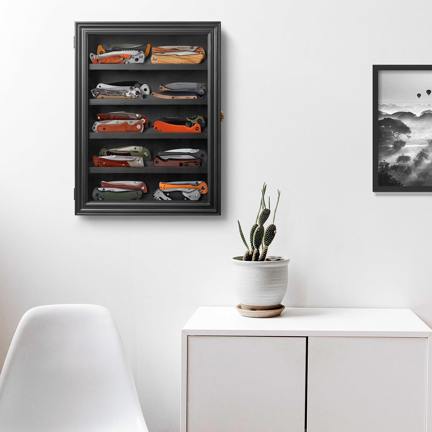 ZAYALI Pocket Knife Display Case
