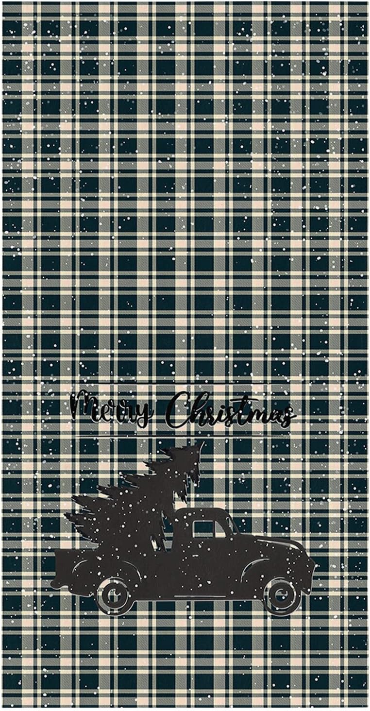 Christmas Truck Kitchen Towels