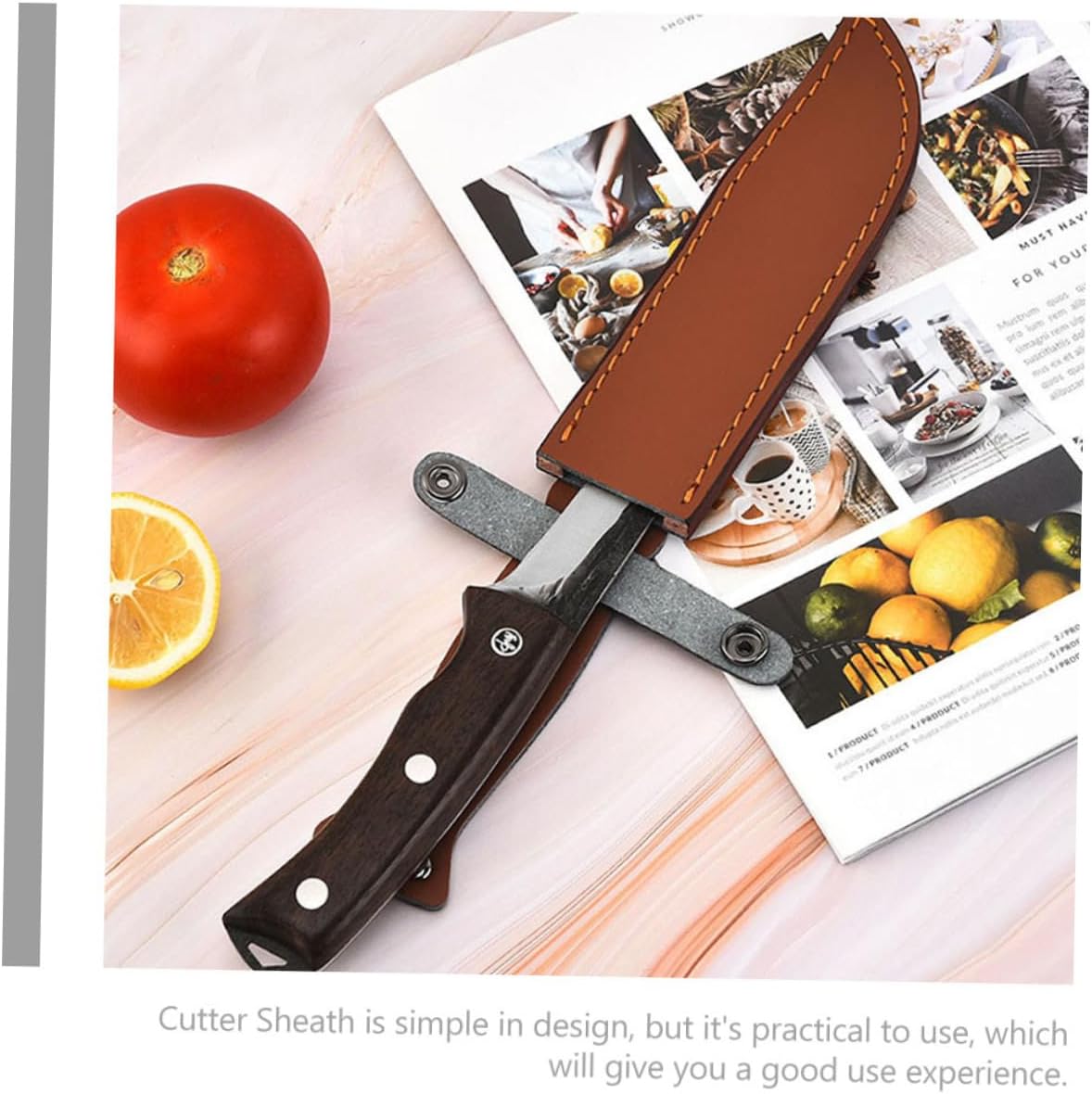 Leather Camping Cutter Sleeve