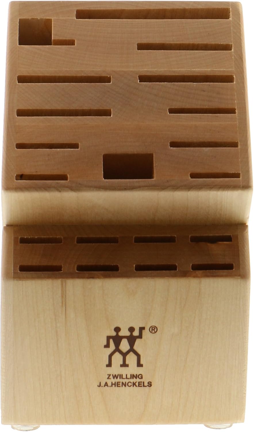 ZWILLING 20-Slot Knife Storage Block in Hardwood