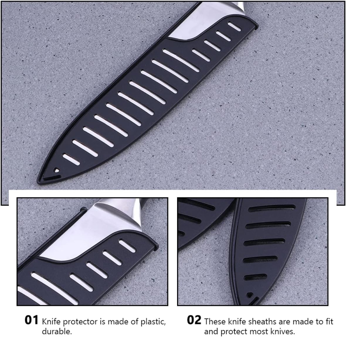 Premium Protection for Your knives - 10-Piece Kitchen Cutter Protector Set