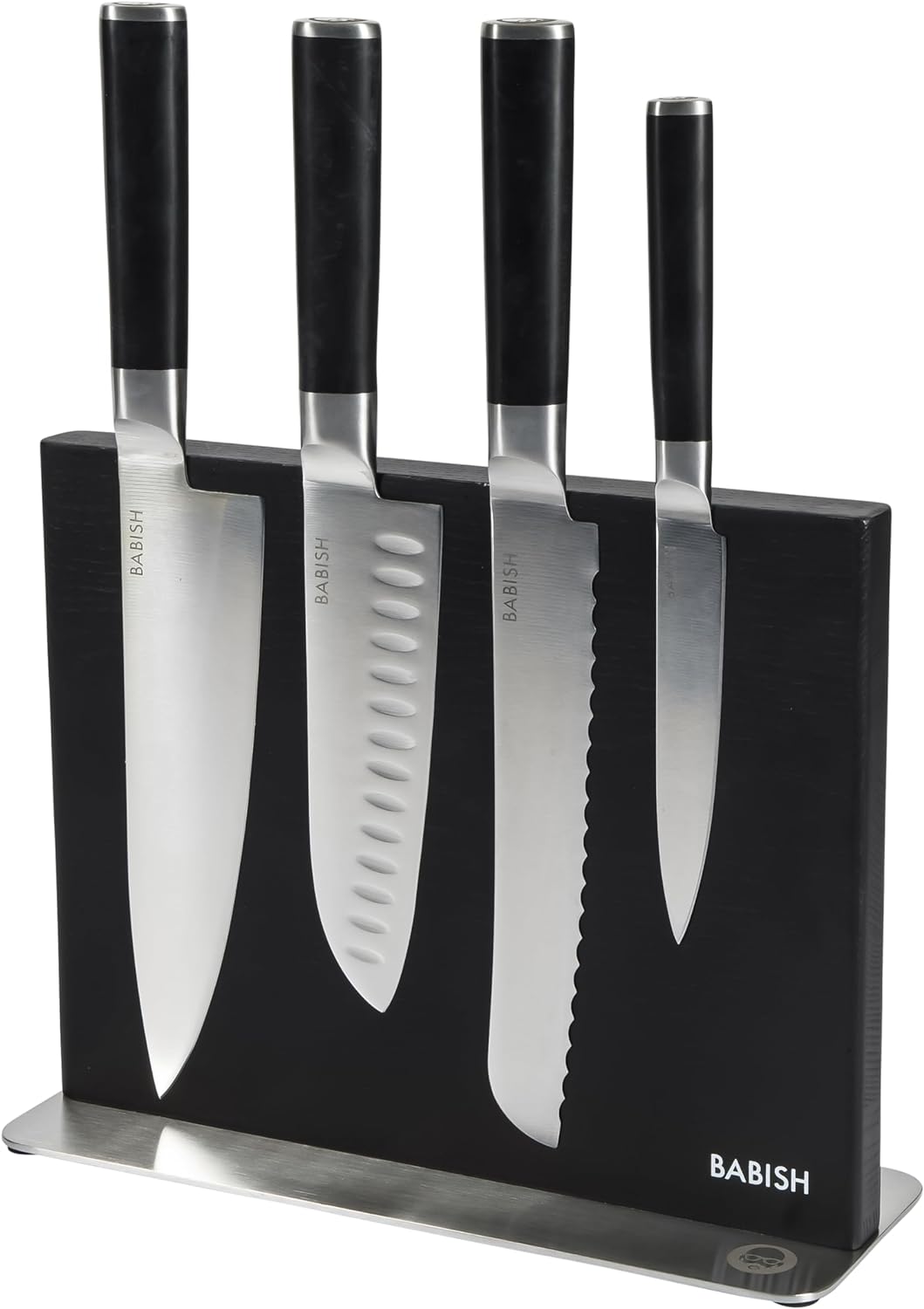 Babish German Steel Kitchen Knife Block Set
