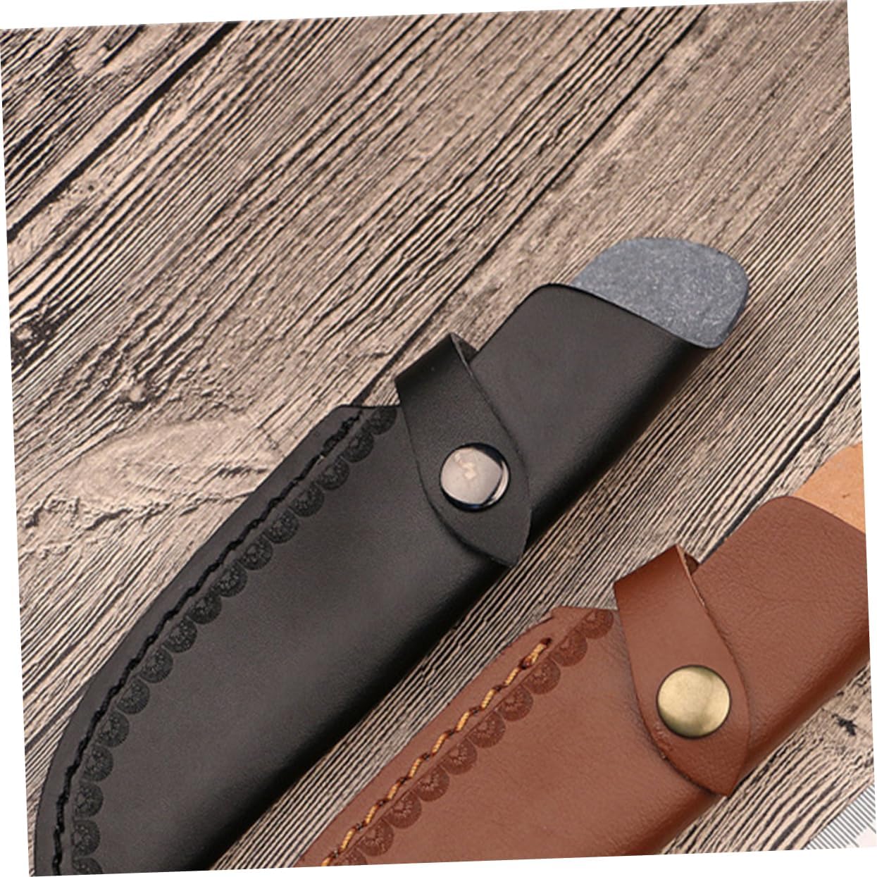 Premium Leather Kitchen Knife Sleeper Case