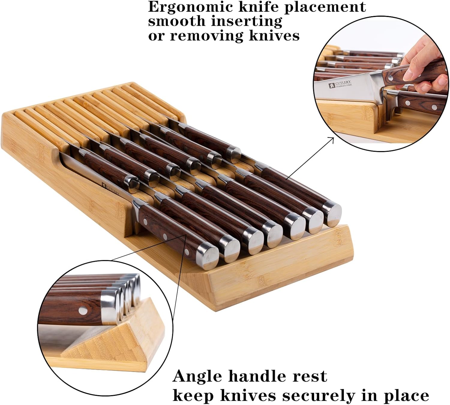 Multifunctional Kitchen Knife Block