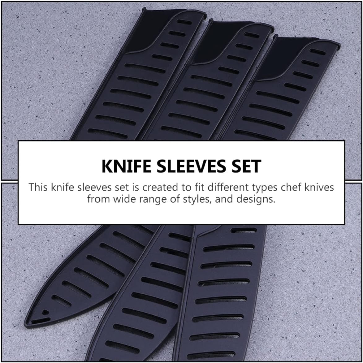 Premium Protection for Your knives - 10-Piece Kitchen Cutter Protector Set