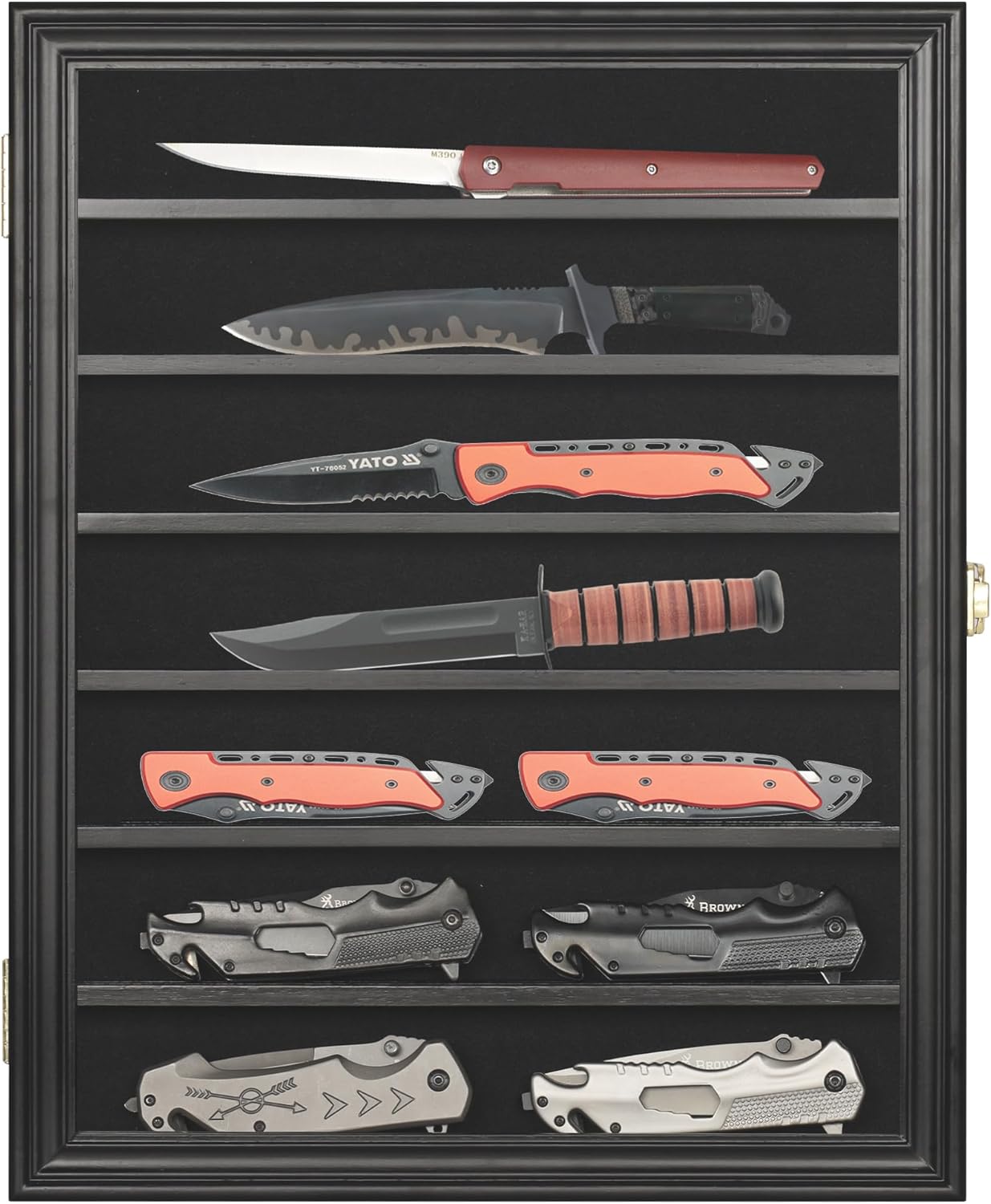 DisplayGifts Knife Display Case