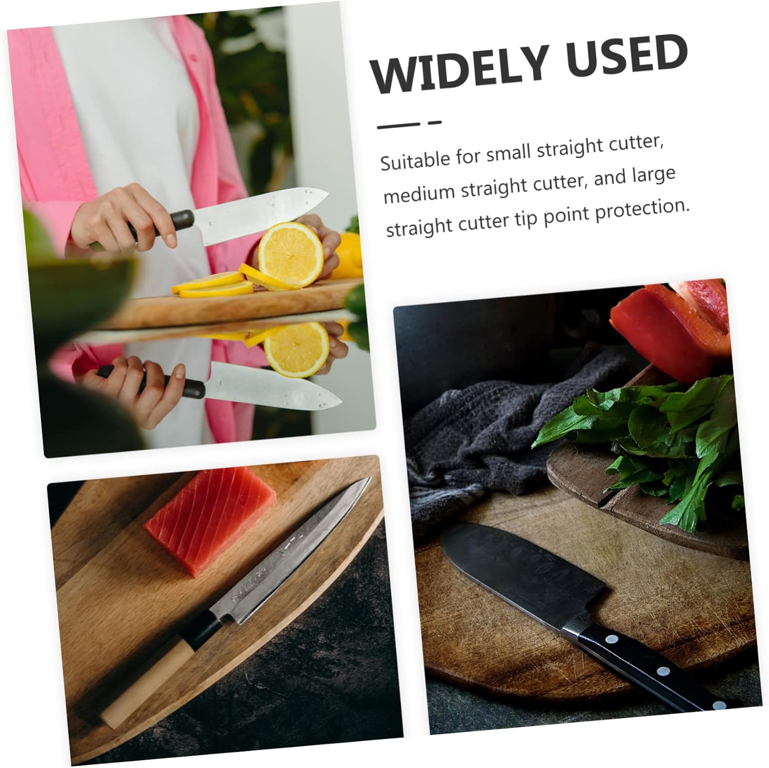 IMIKEYA 50PCS Knife Tip Protectors Plastic Sleeves