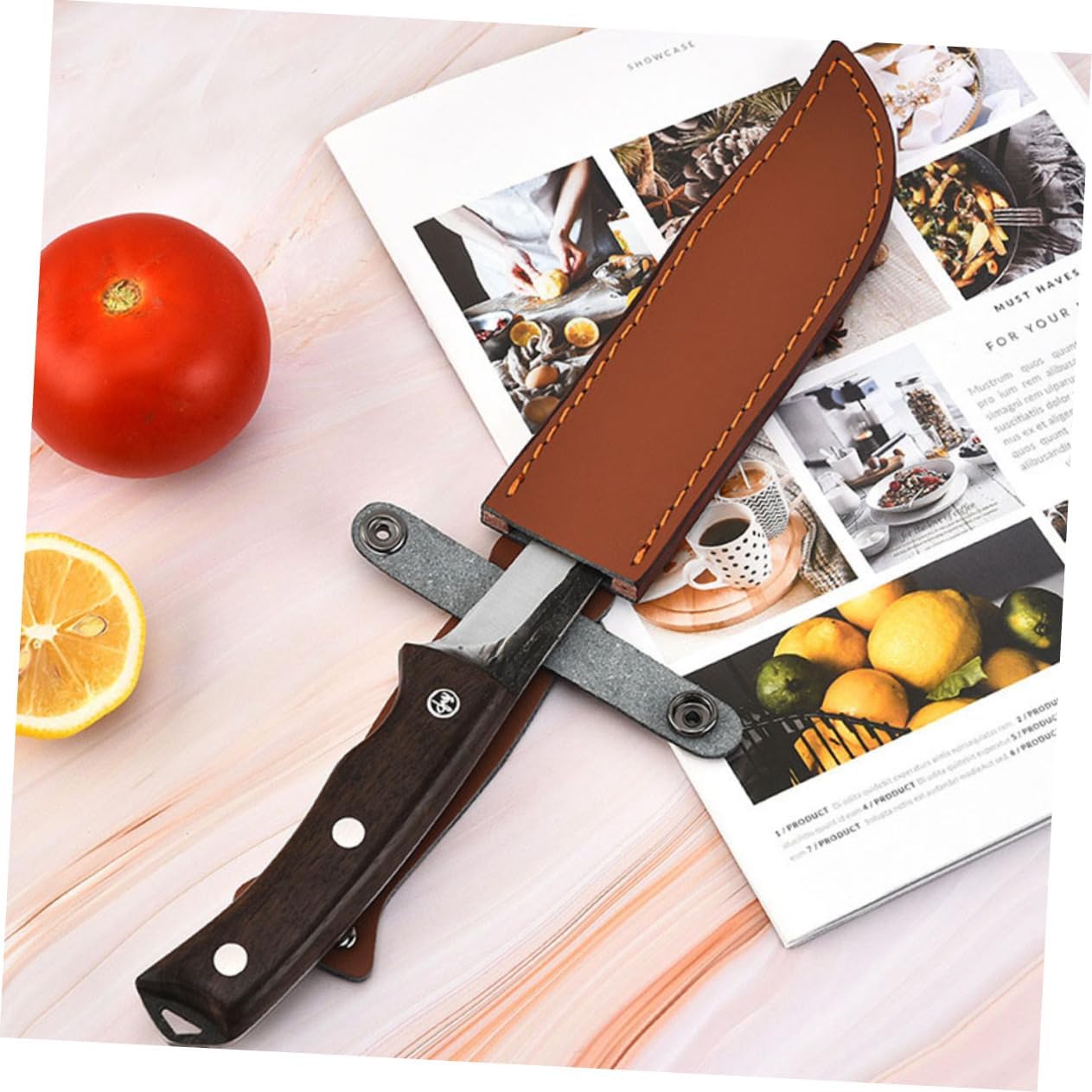 Leather Camping Cutter Sleeve