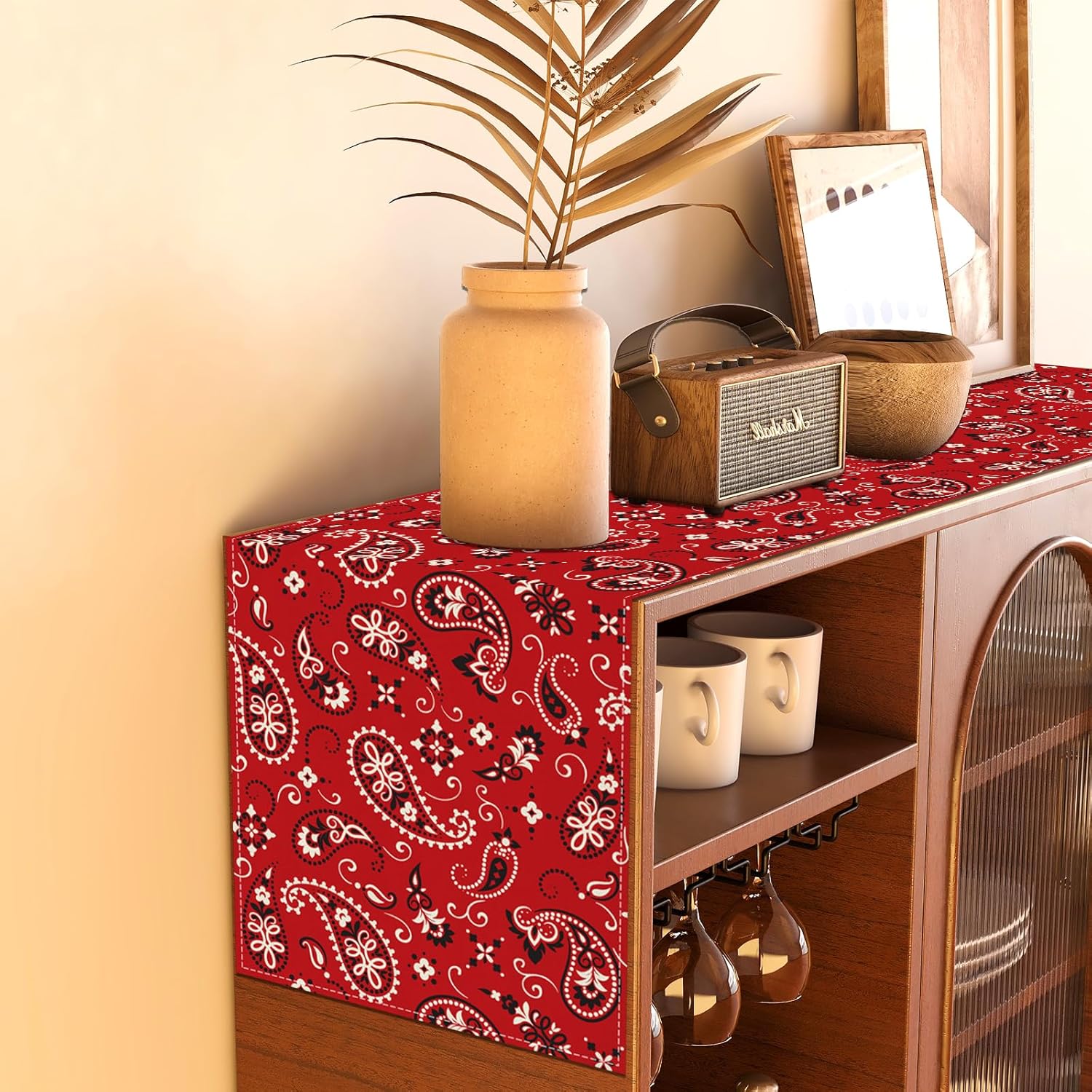 13x90 premium Western_tablecloth for parties and events