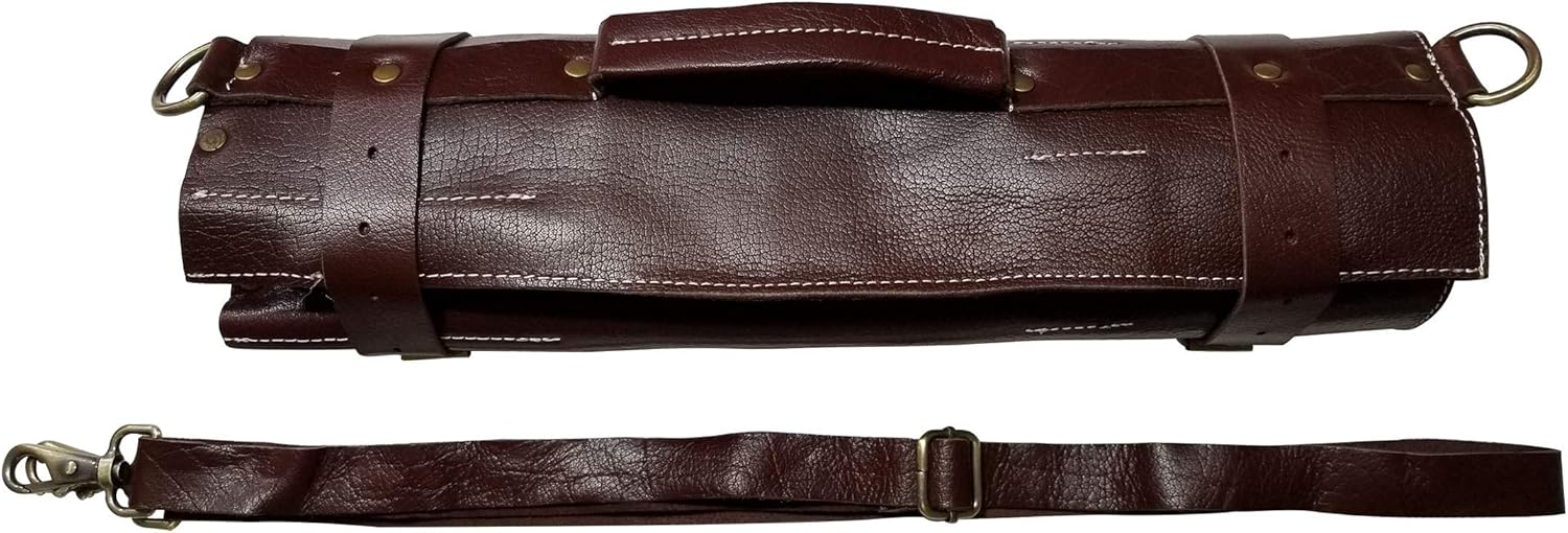 Lexuttle Premium Leather Chef Knife Bag