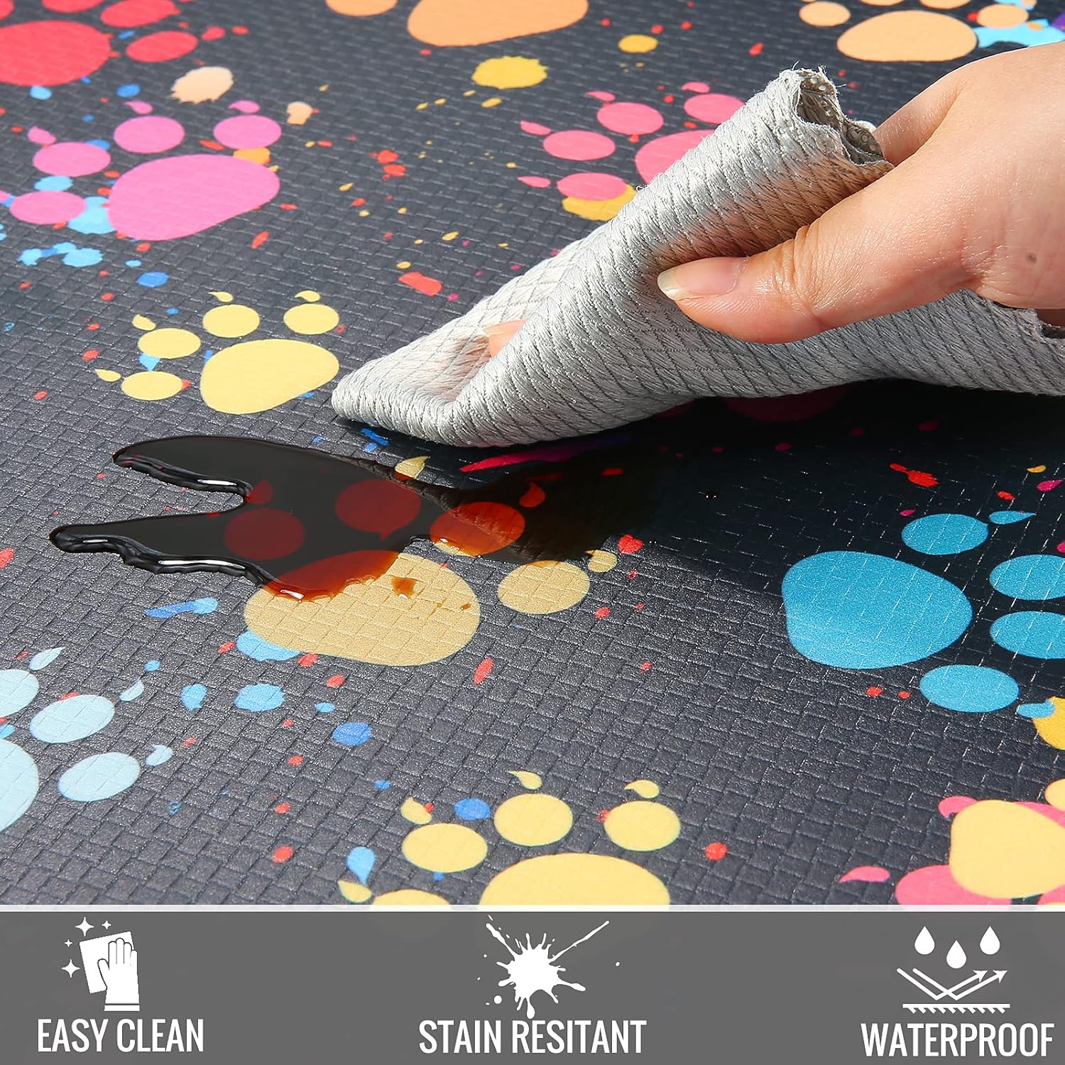 2-Piece Anti-Fatigue Kitchen Mat Set for Standing Bappiness