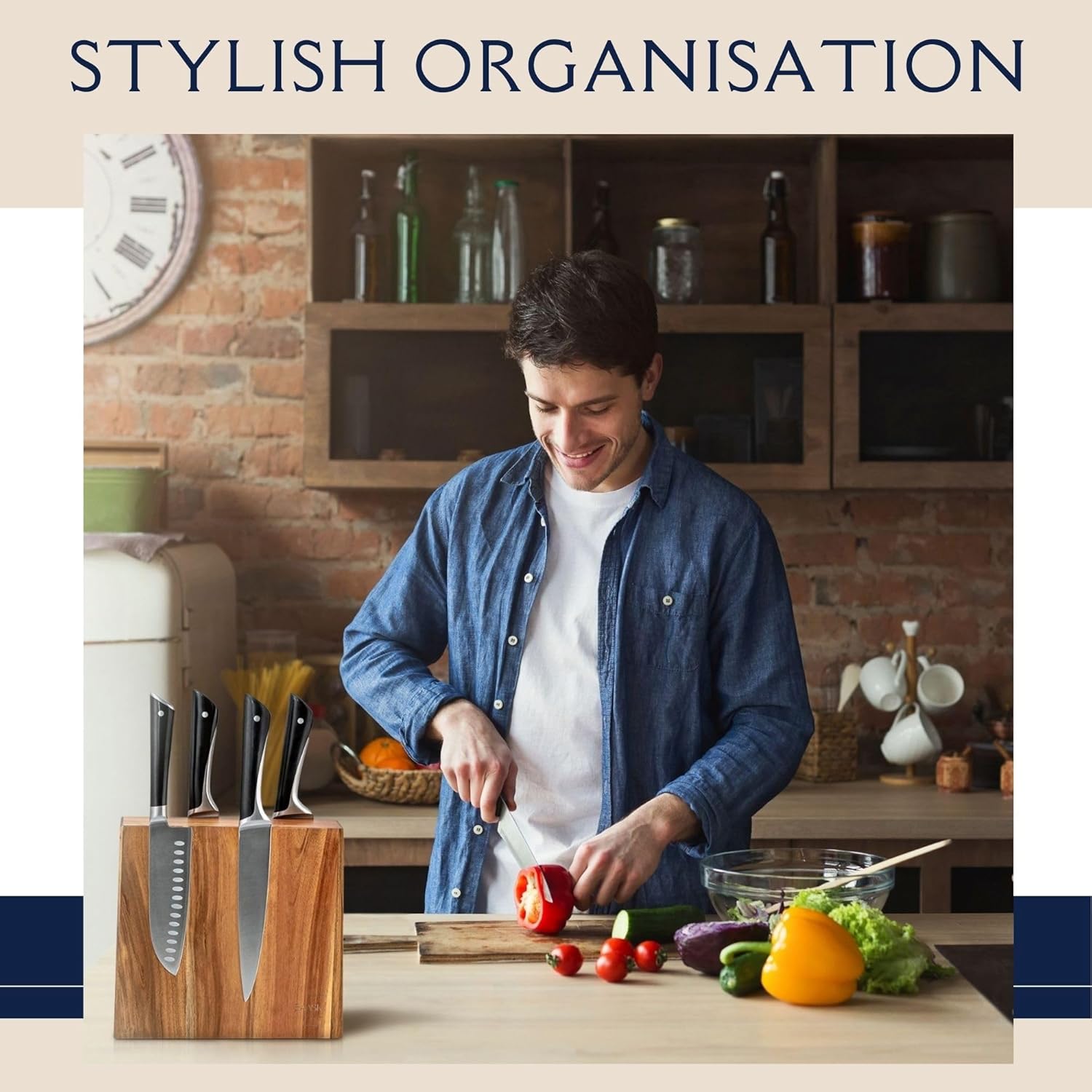 Baask Magnetic Knife Block