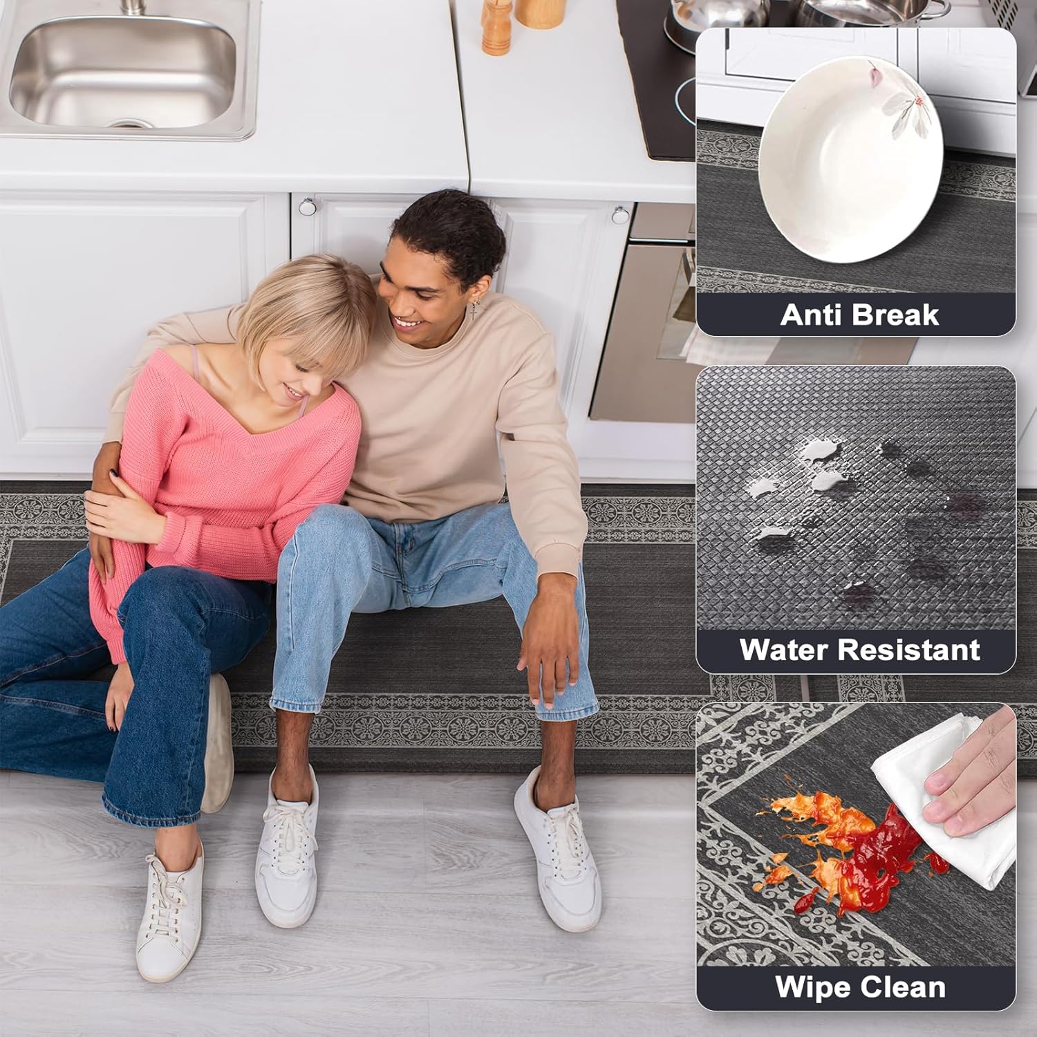 Ergonomic Standing Kitchen Mat