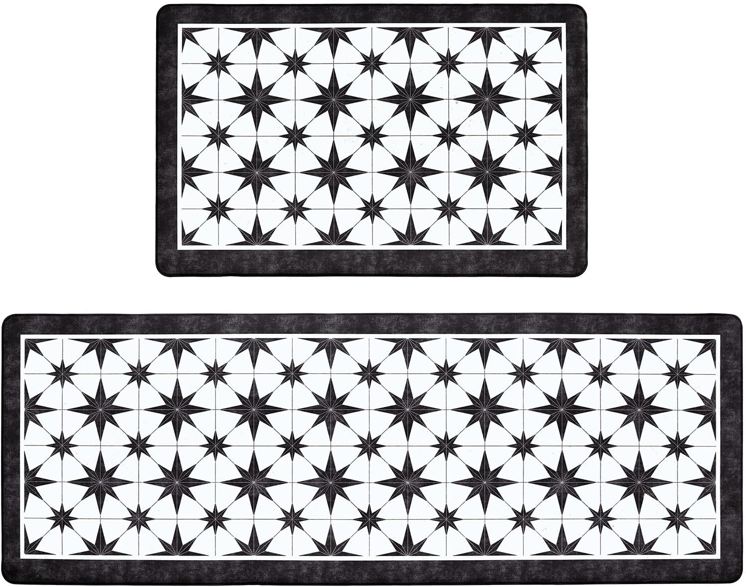 ANTIFATIGUE KITCHEN MATS NON-SLIP CUSHIONED RUGS FOR STANDING KITCHEN MORE 2PIECE SET