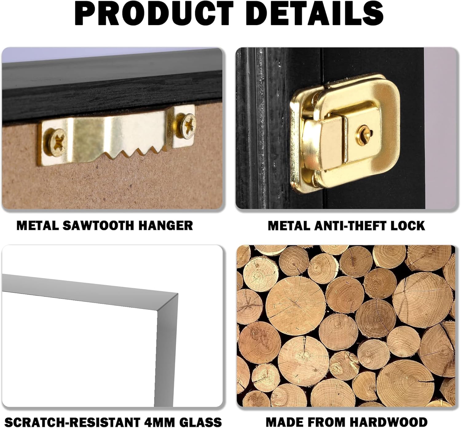 DisplayGifts Knife Display Case