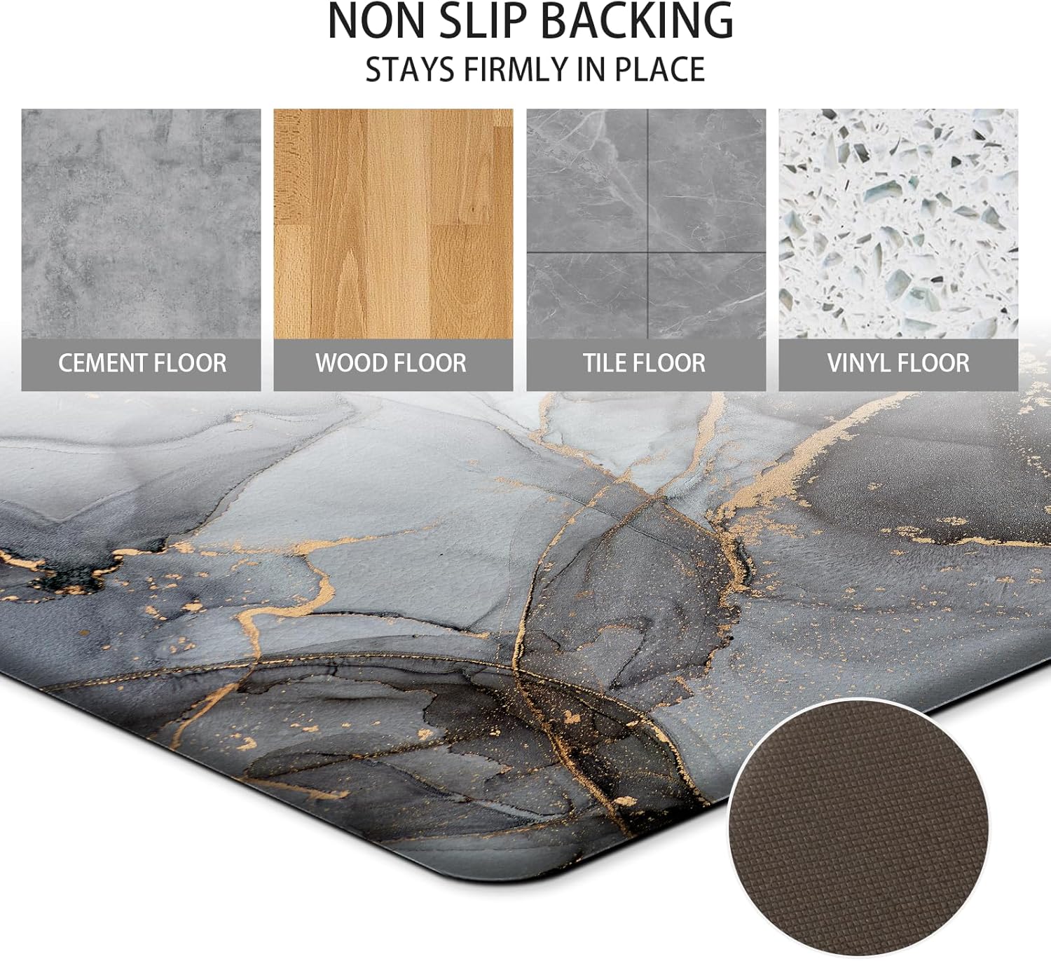 Anti Fatigue Kitchen Mat Set