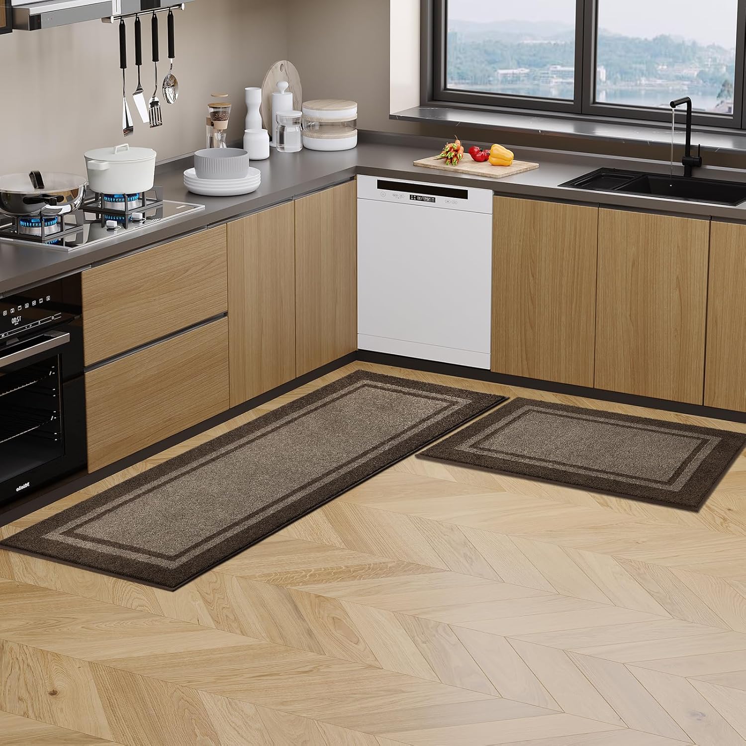 Anllugs Kitchen Rugs 24x36