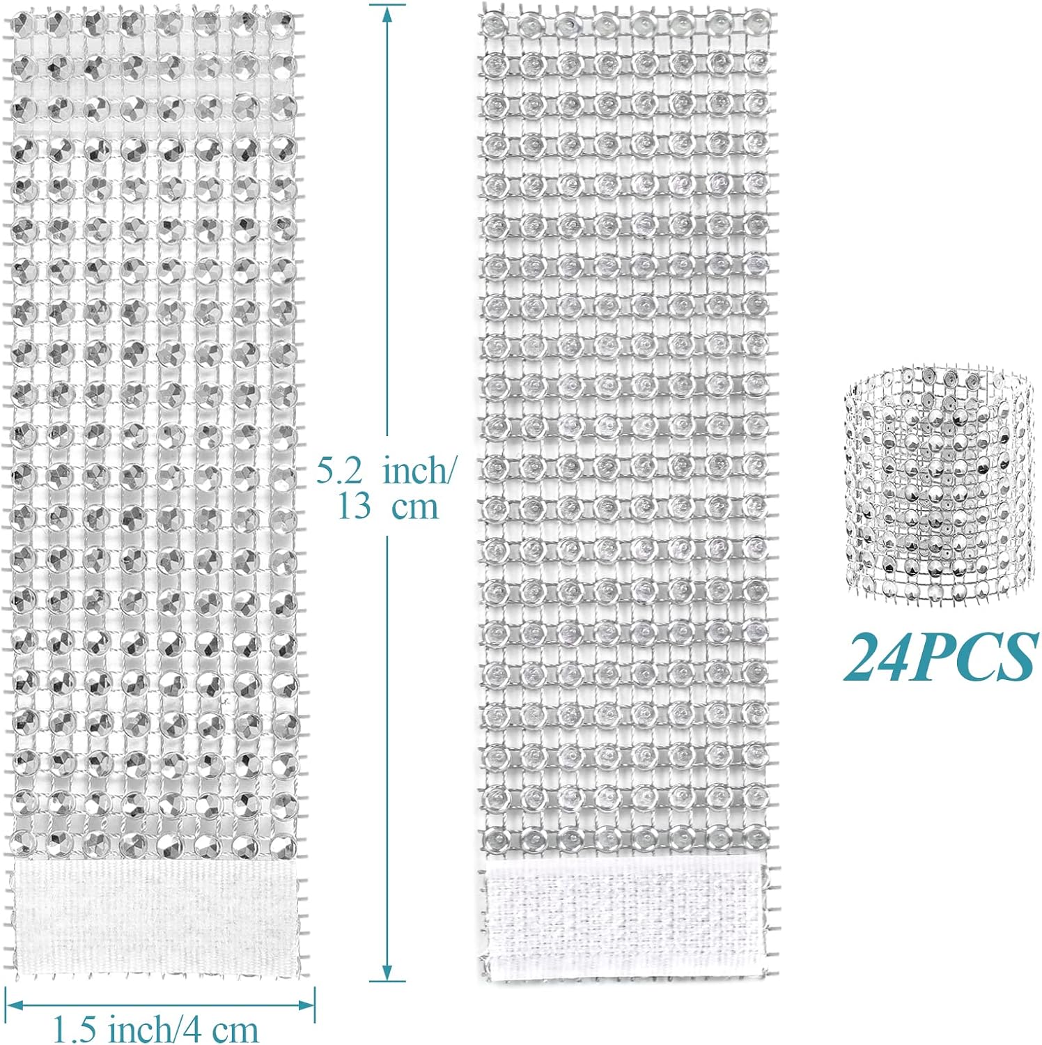 Brilliant Silver Napkin Rings for Parties