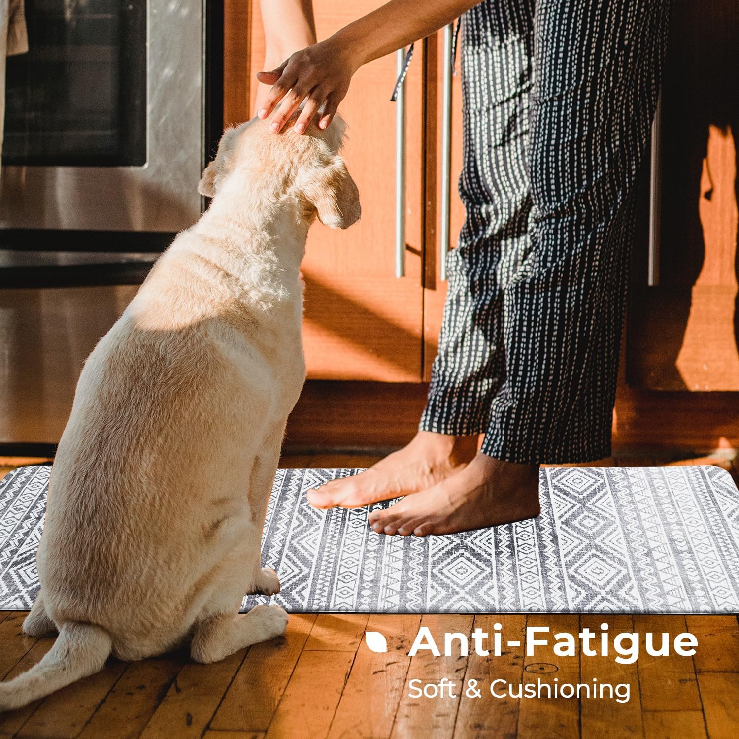 FRESHMINT Anti Fatigue Kitchen Rugs