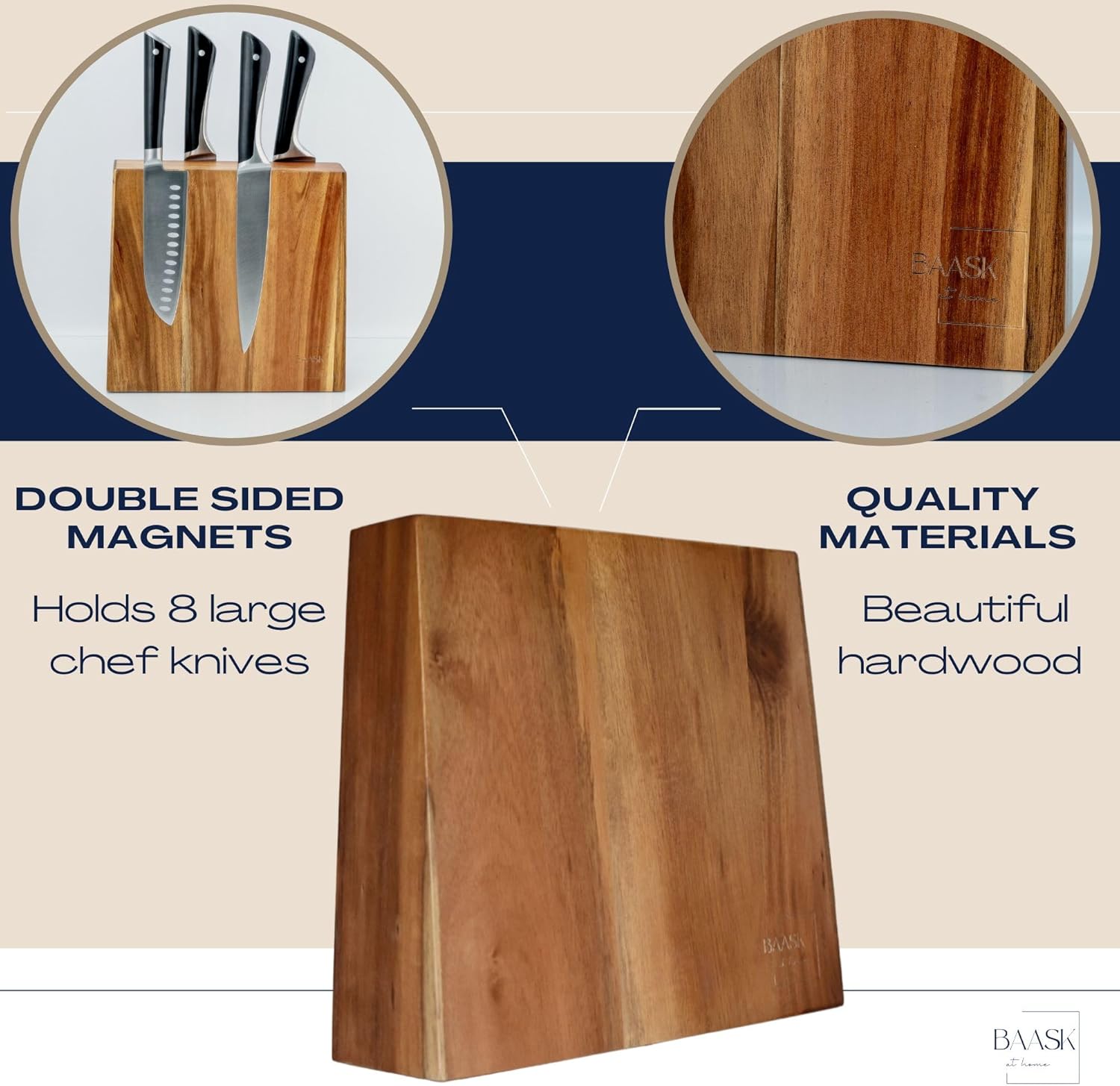 Baask Magnetic Knife Block