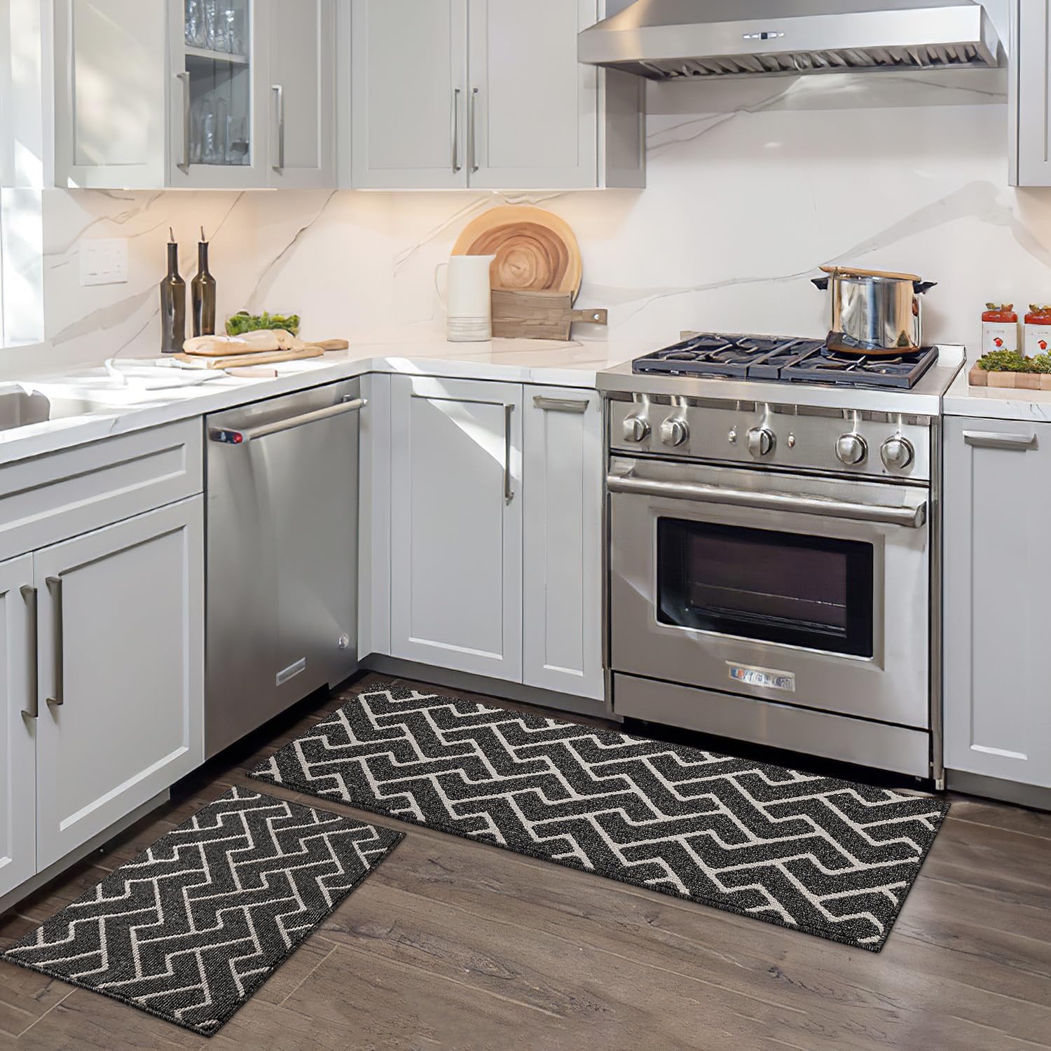 Hicapide Kitchen Rugs for Living Dining Kitchen