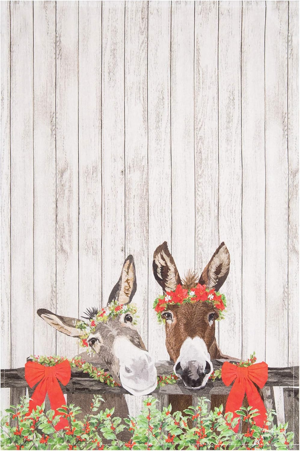 CF Home_printed Christmas Donkey 18x27