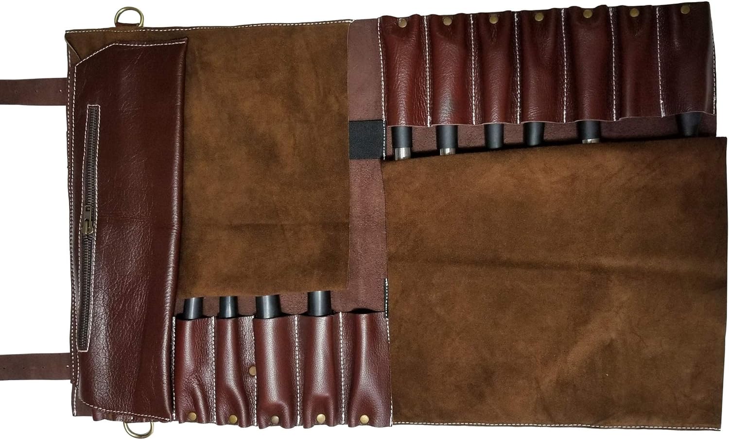 Lexuttle Premium Leather Chef Knife Bag