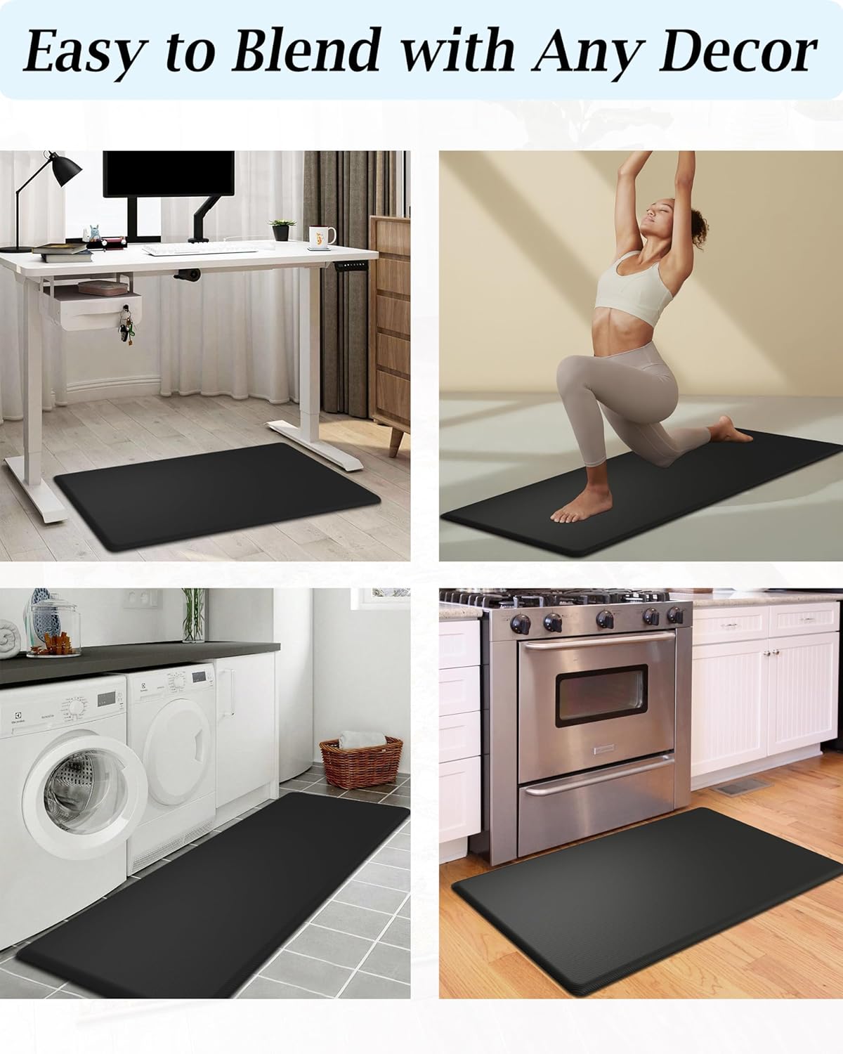 Memory Foam Anti-Fatigue Kitchen Mat