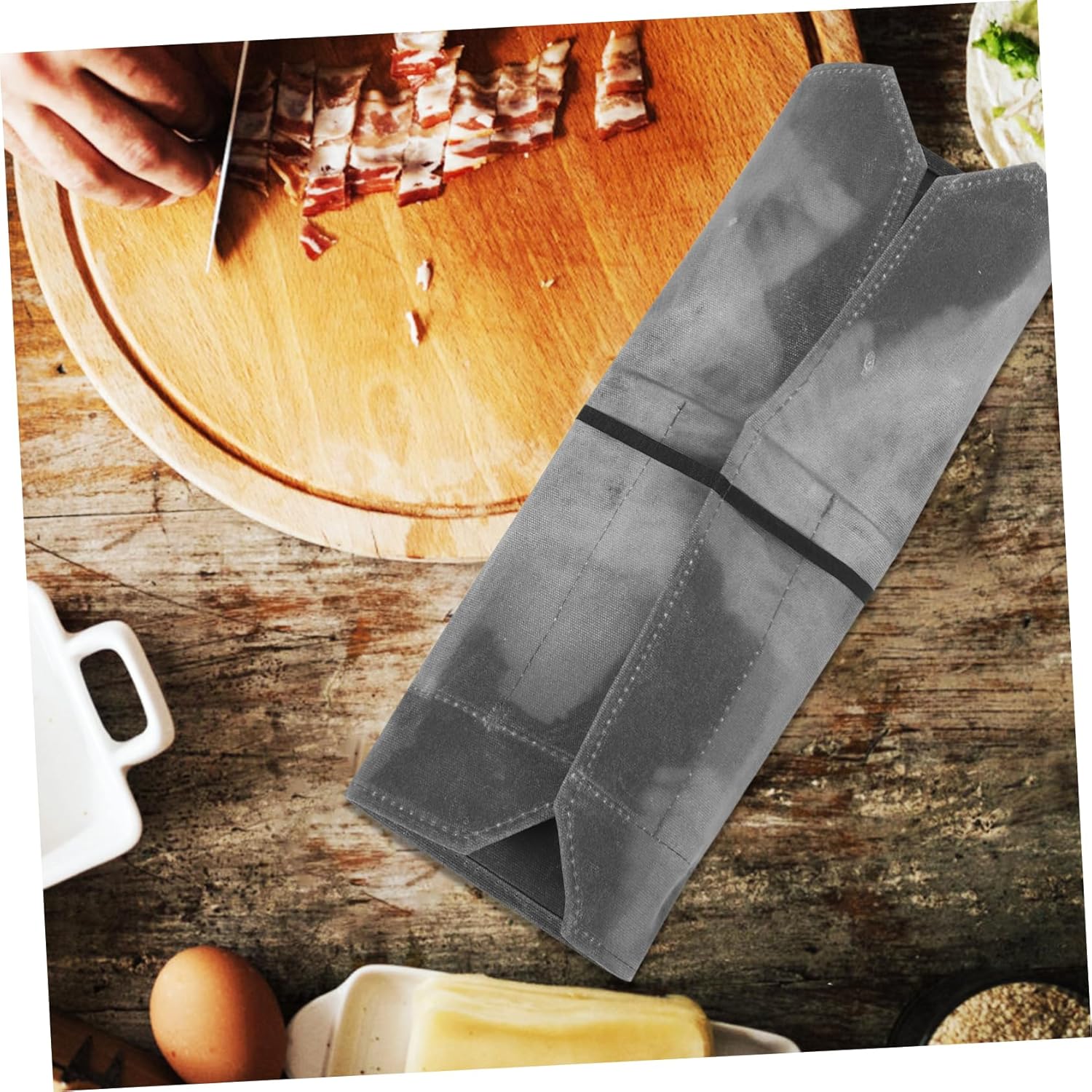 Toddmomy Portable Chef Cutter Storage Bag Durable Outdoor Use