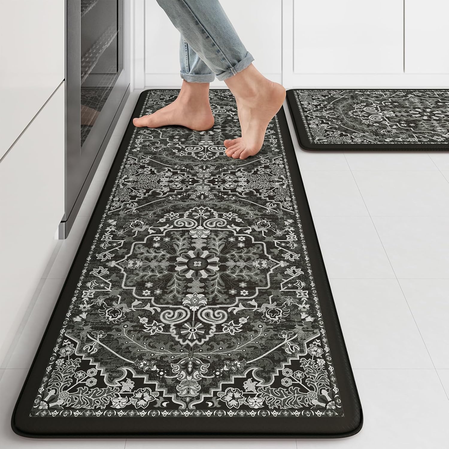 Anti-Fatigue Kitchen Mats Non-Slip Comfortable for Kitchen Use