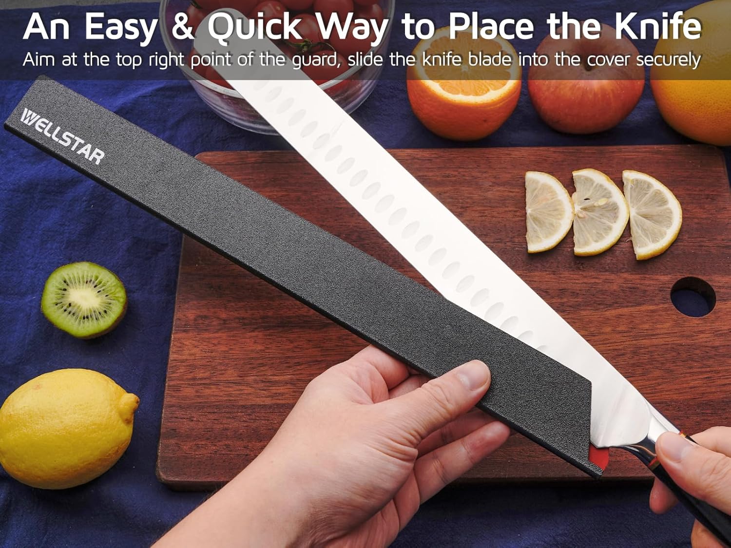 WELLSTAR 2 Piece Knife Edge Guards Set 14 Inch Universal