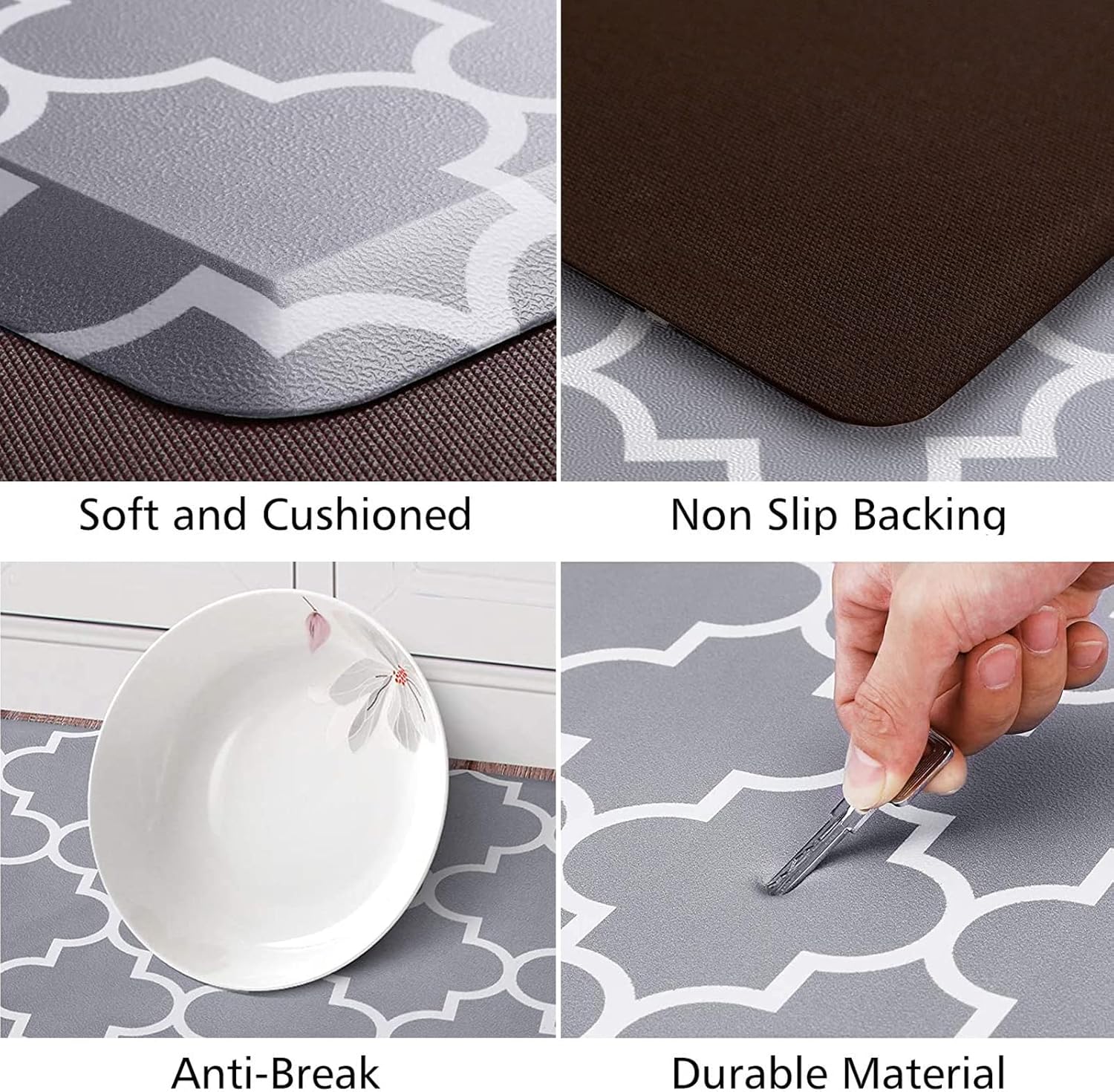 K Anti-Fatigue Kitchen Mat Set
