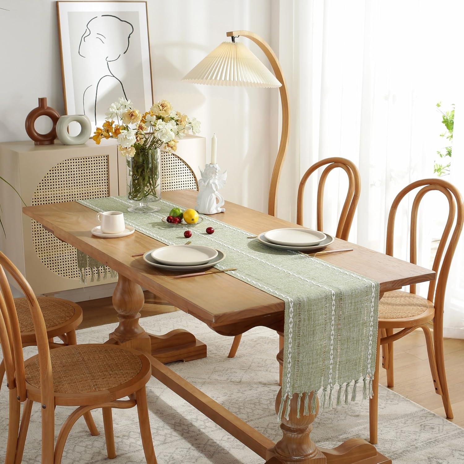 JIALE Rustic Table Runner