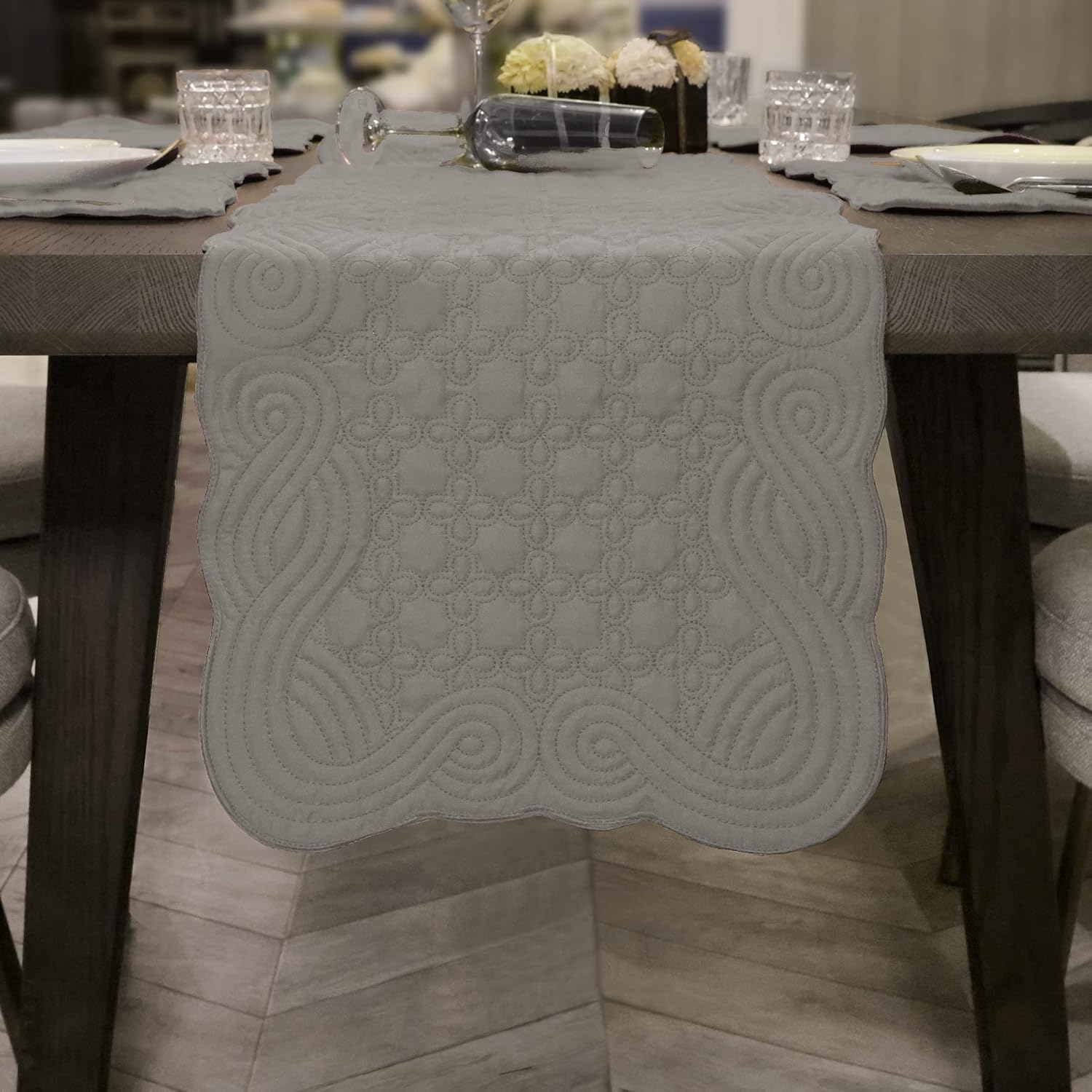 Natural Farmhouse Table Runner