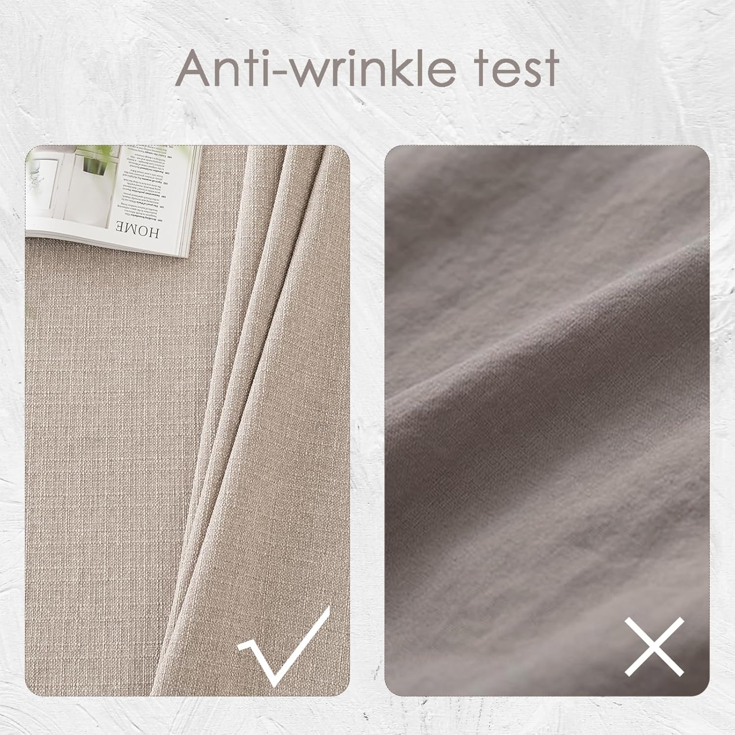 Waterproof Linen Style Runner 14x118 Beige