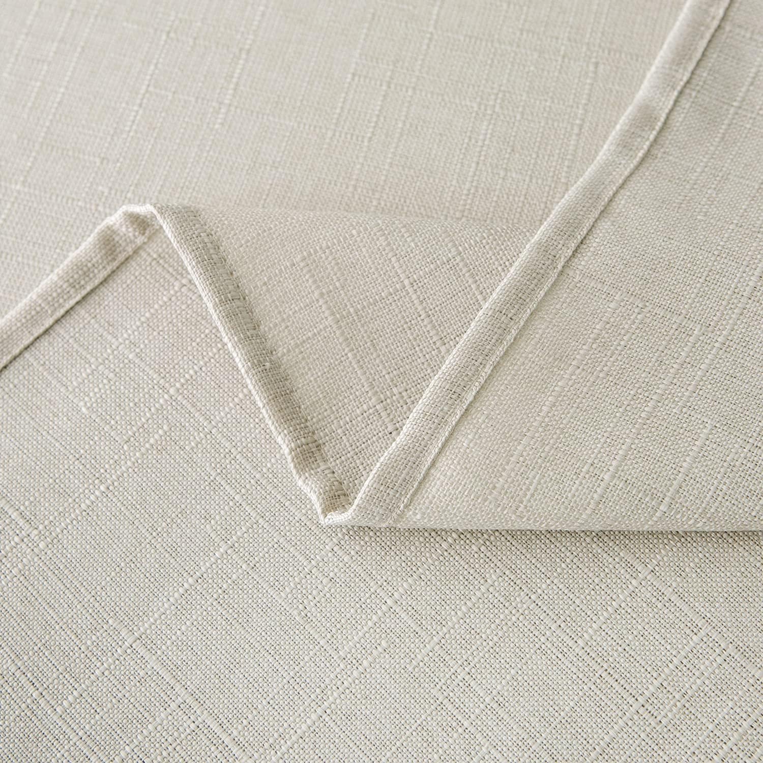 NLMUVW Linen Tablecloth 54 x 78 Inch Rustic Water Resistant