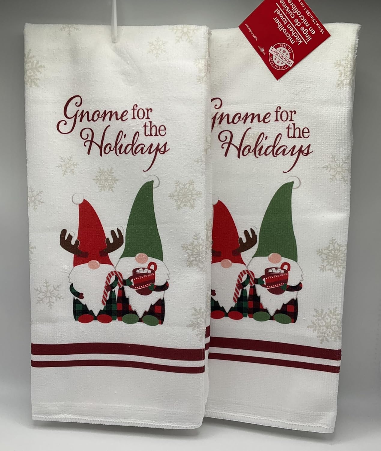 Christmas Gnome Towel Set